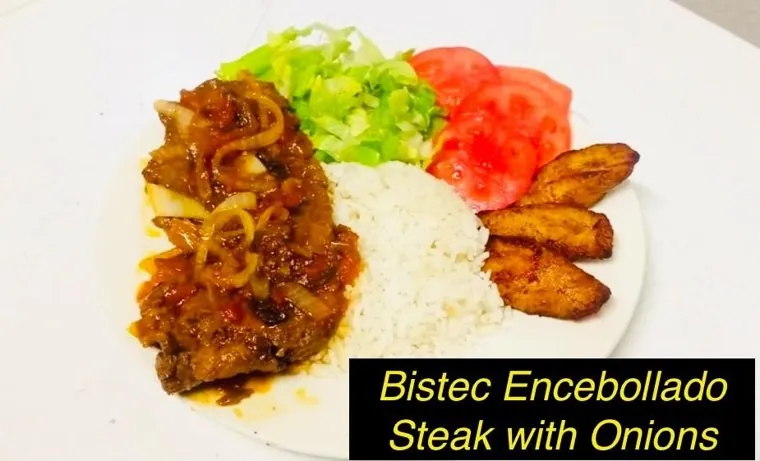 Bistec encebollado