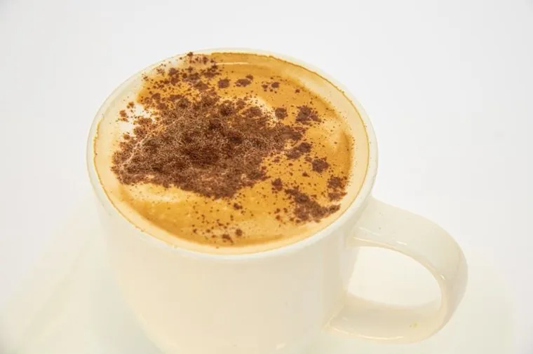 Taza de café con leche de La Semilla