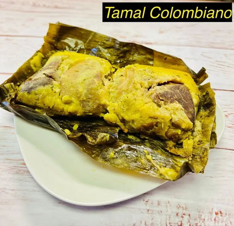 Tamal colombiano